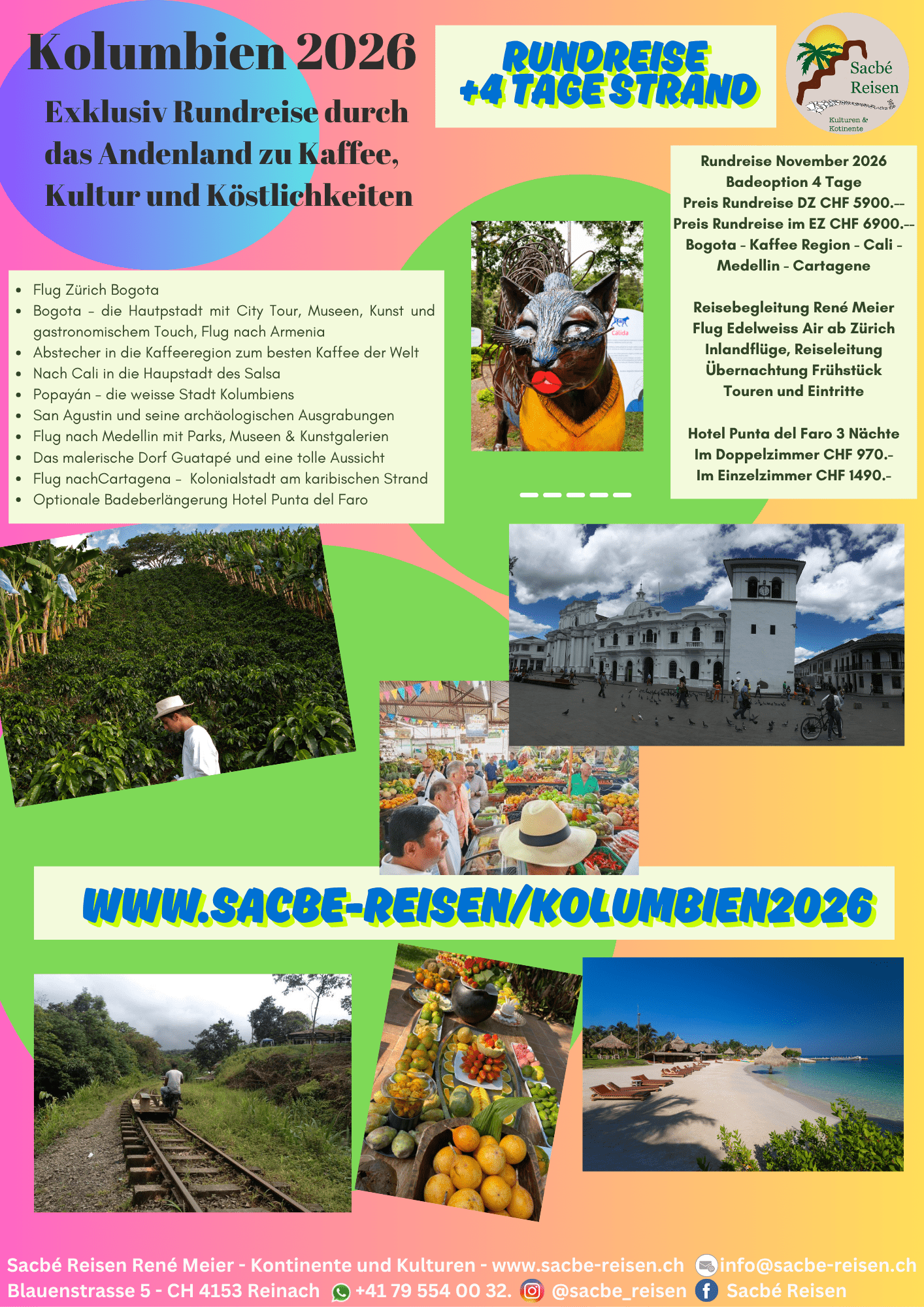 Kolumbien November 2026